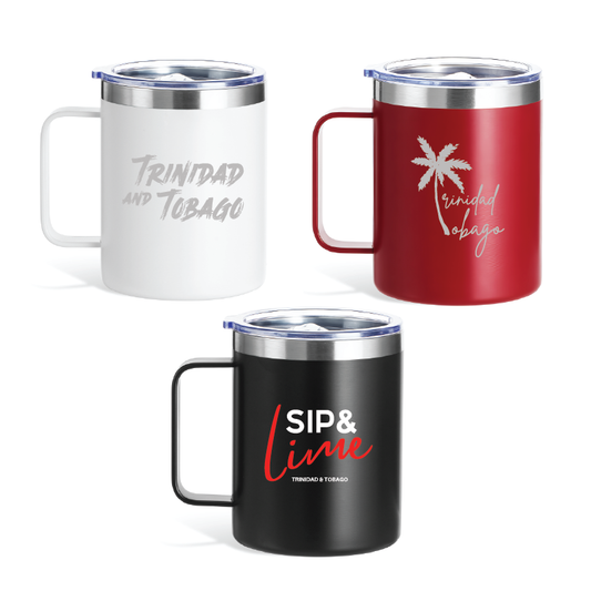 Caribbean Keepsakes 12oz Steel Tide Vacuum Insulated Mug