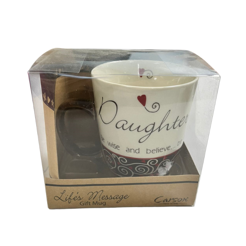 Carson Home Accents Ceramic Daughter Mug