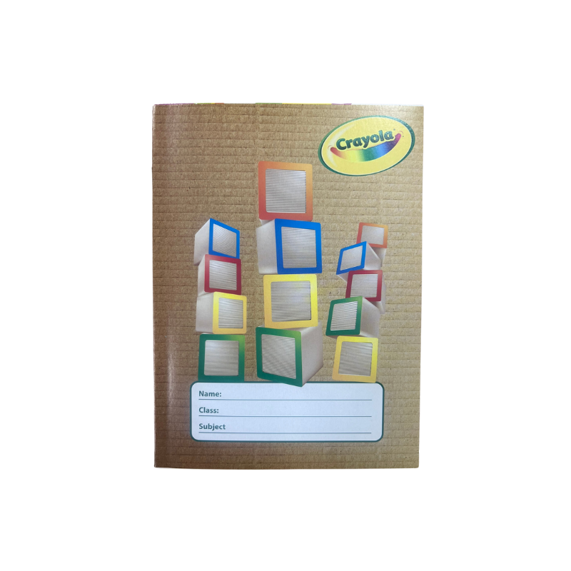 Crayola Exercise Book - Single Line - 6.25" x 8" - 60shts / 120pgs