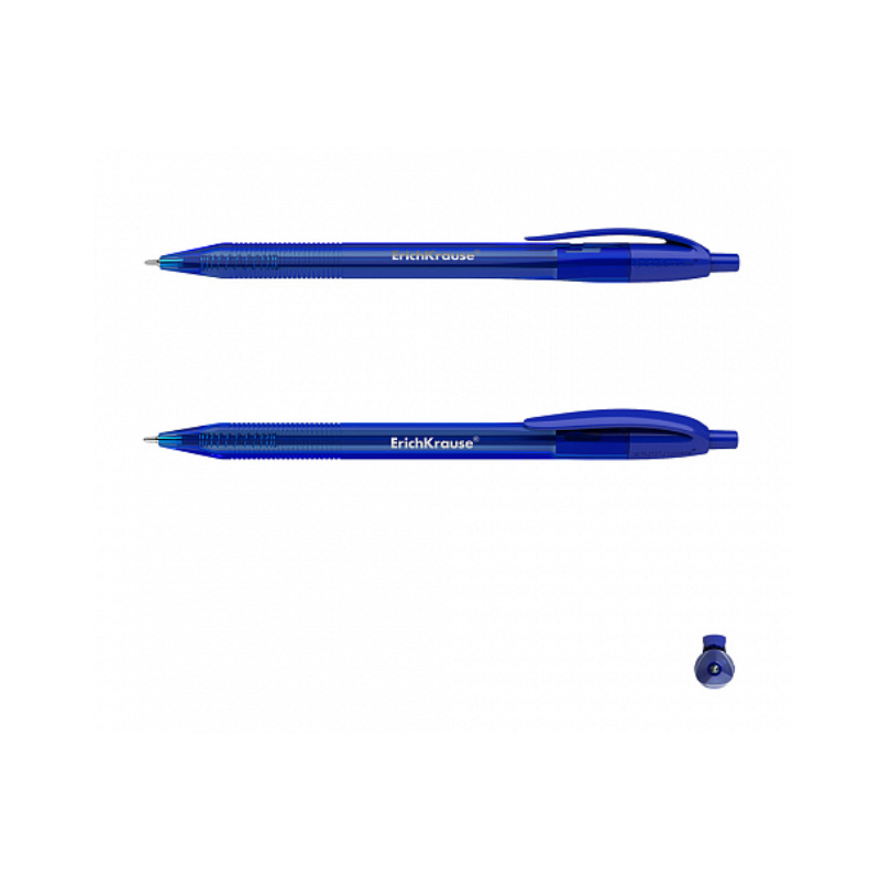 Erich Krause U-208 Matic 1.0mm Retractable Ballpoint Pen - Blue (2/Pack)