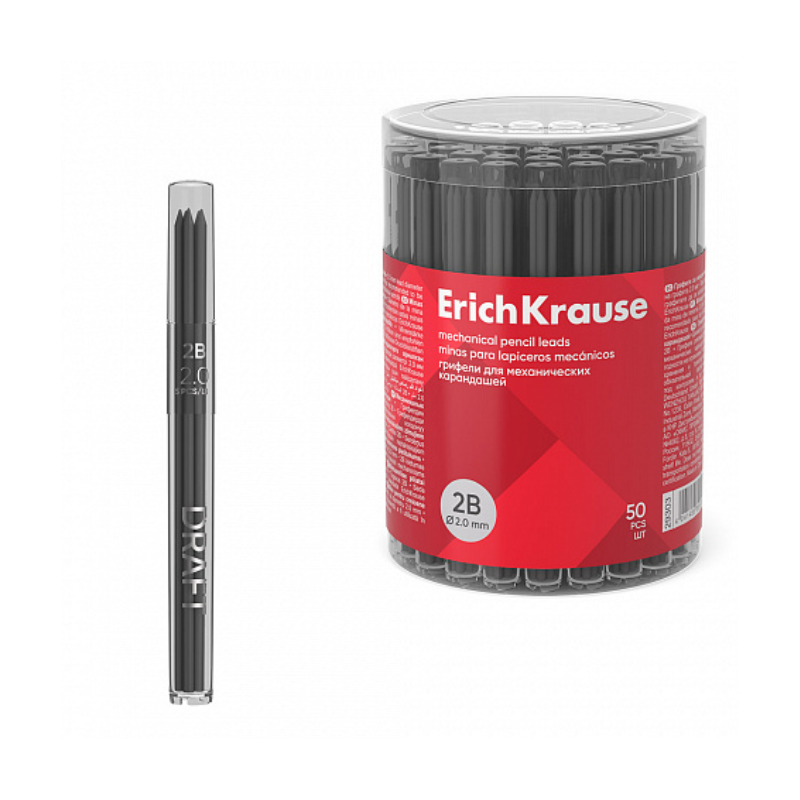 Erich Krause 2.0mm 2B Mechanical Pencil Lead