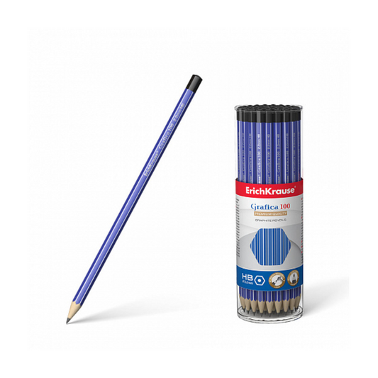 Erich Krause Grafica Hexagonal HB Pencil