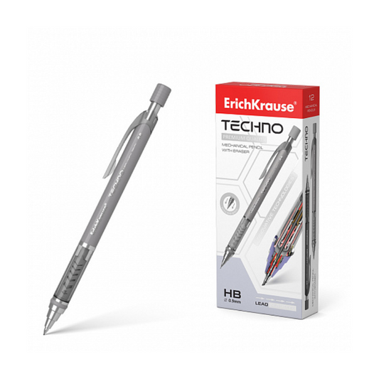 Erich Krause Techno 0.9mm Mechanical Pencil with Automatic Lead Feed
