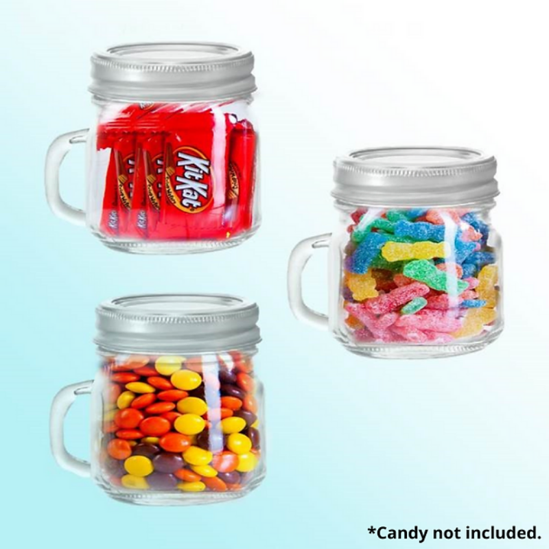 Food Safe Glass Mason Jar