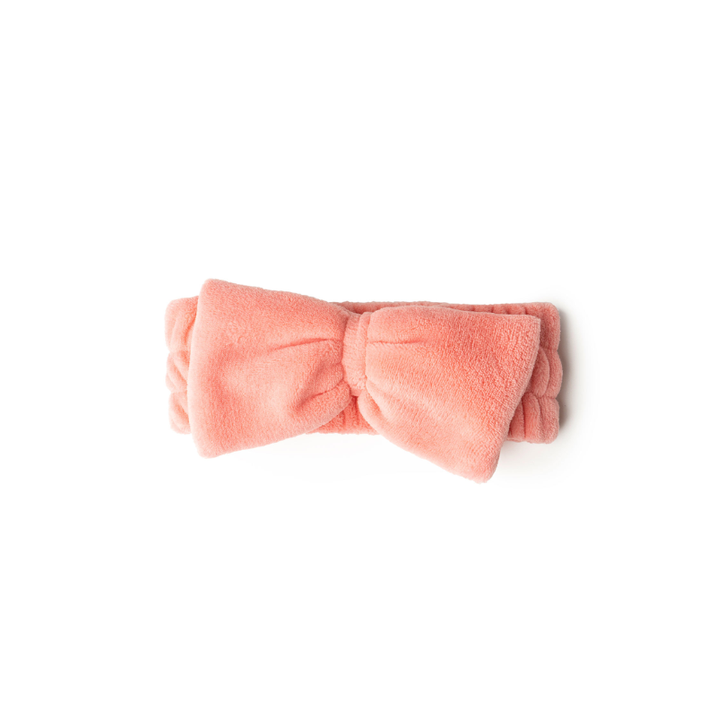 Lemon Lavender Take a Bow Ultra Plush Spa Headband