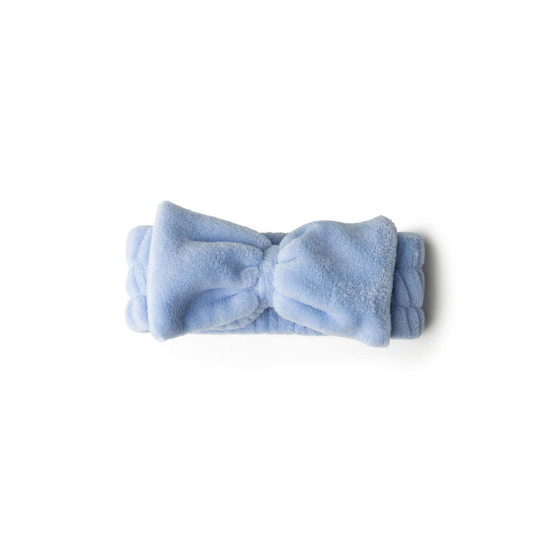 Lemon Lavender Take a Bow Ultra Plush Spa Headband