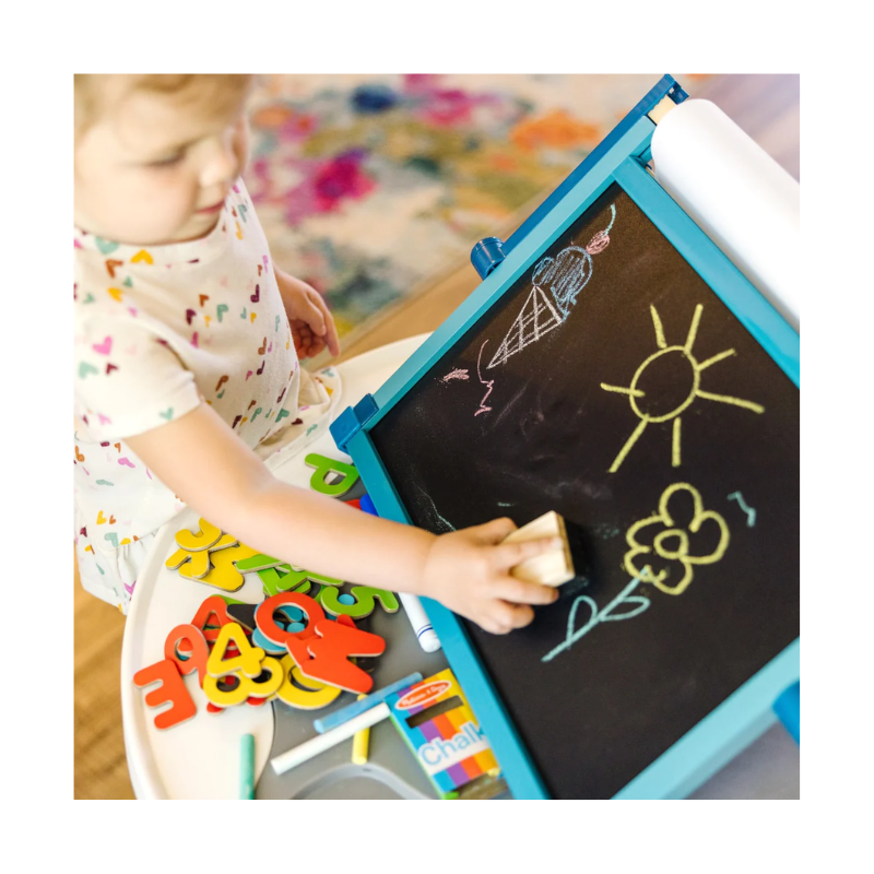 Melissa & Doug - Deluxe Double-Sided Tabletop Easel