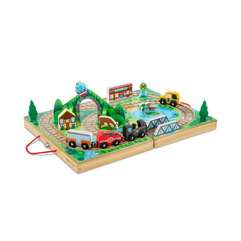 Melissa & Doug - Take-Along Railroad