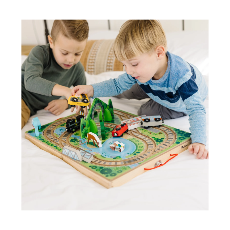 Melissa & Doug - Take-Along Railroad