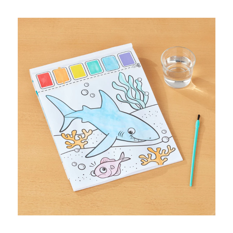 Melissa & Doug - Paint with Water Art Pad - Ocean