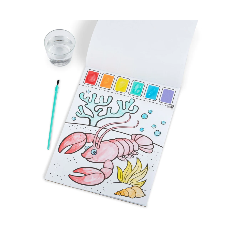 Melissa & Doug - Paint with Water Art Pad - Ocean