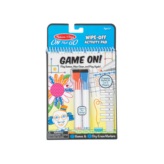 Melissa & Doug - On the Go Write-On / Wipe-Off Activity Pad