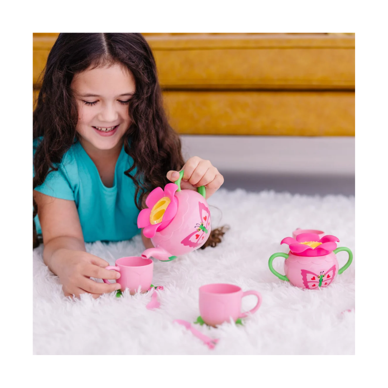 Melissa & Doug - Bella Butterfly Pretend Play Tea Set