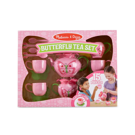 Melissa & Doug - Bella Butterfly Pretend Play Tea Set