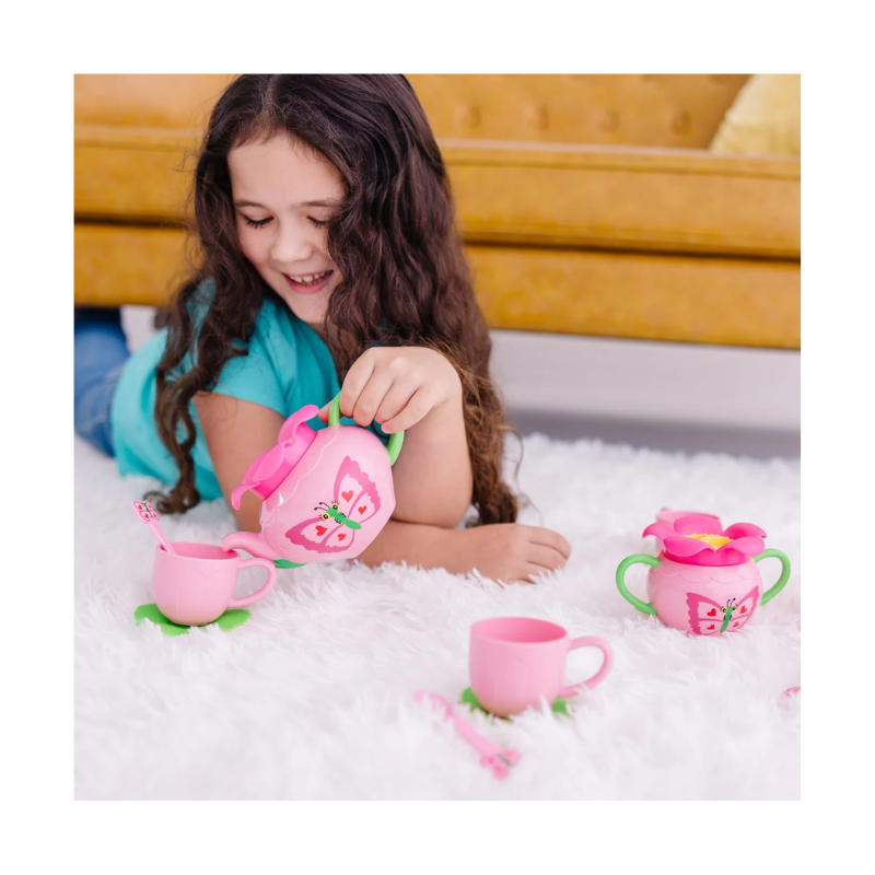 Melissa & Doug - Bella Butterfly Pretend Play Tea Set