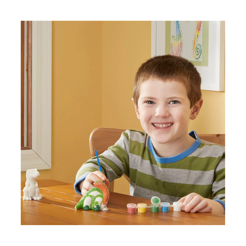 Melissa & Doug - Created by Me! Dinosaur Figurines Craft Kit