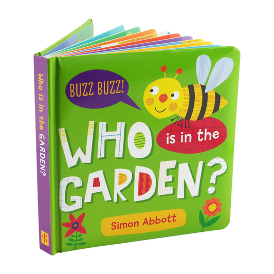 Peter Pauper Who is in the Garden? Board Book