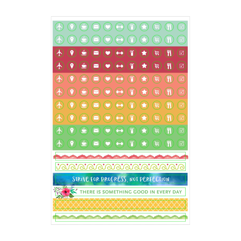 Peter Pauper Essentials Planner Stickers Mega Pack