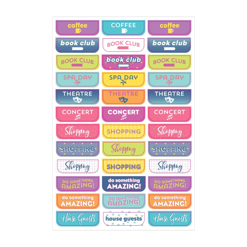 Peter Pauper Essentials Planner Stickers Mega Pack