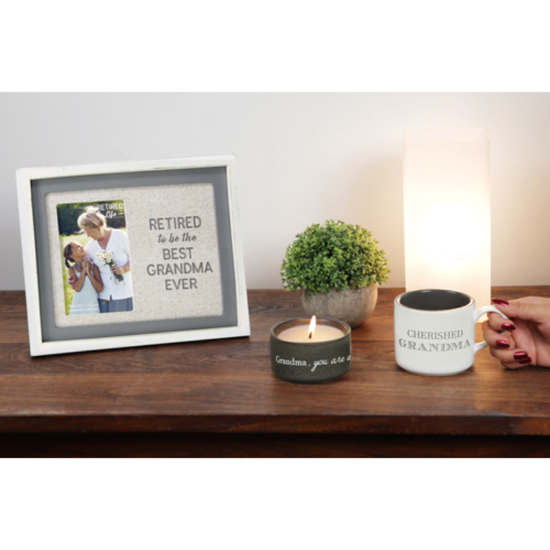 Pavilion Stacking Mug and Candle Set - Grandma