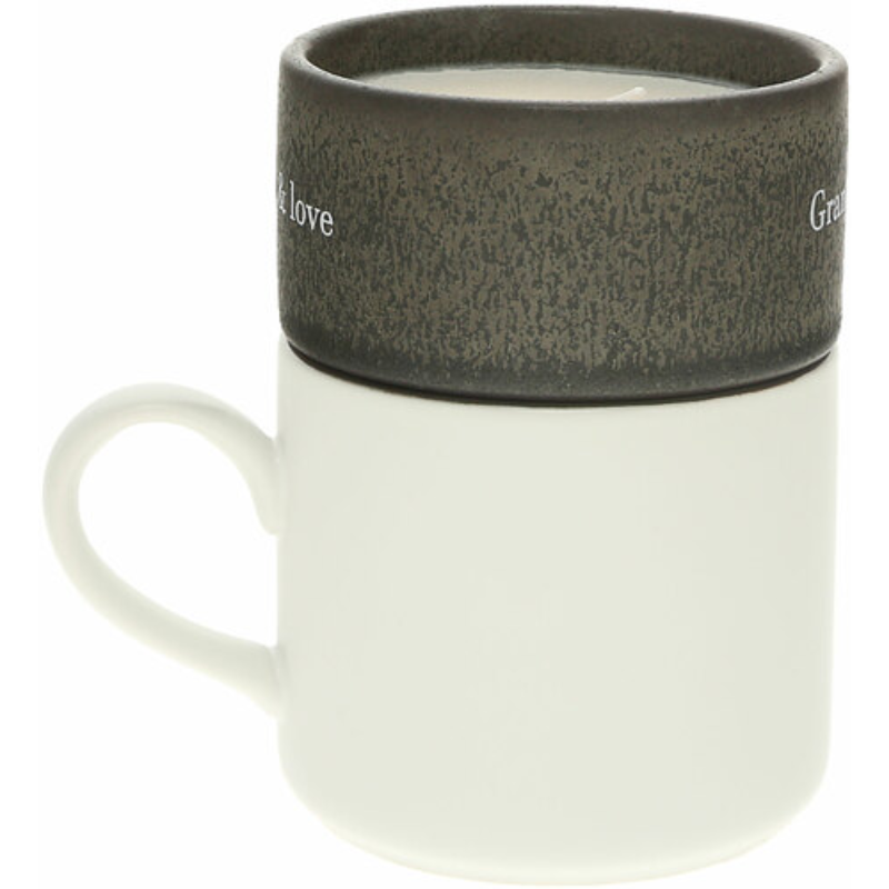 Pavilion Stacking Mug and Candle Set - Grandma