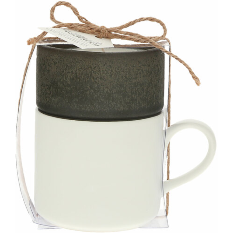 Pavilion Stacking Mug and Candle Set - Grandma