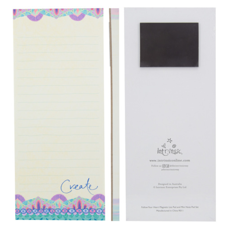 Pavilion Magnetic List Pad Set - Create