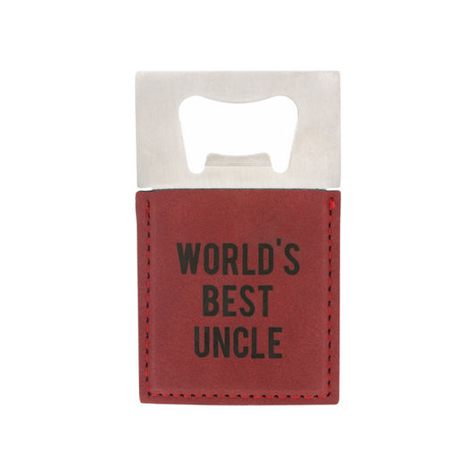 Pavilion 2" x 3.5" Bottle Opener Magnet - Uncle