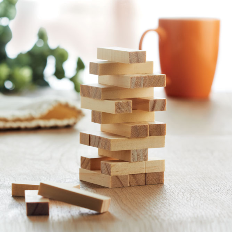 Pisa Wooden Toppling Tower