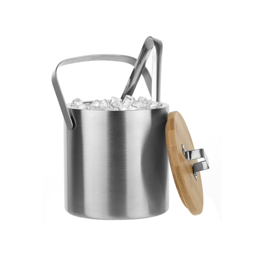 Single Wall Stainless Steel 1.2L Ice Bucket