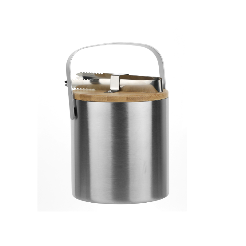 Single Wall Stainless Steel 1.2L Ice Bucket