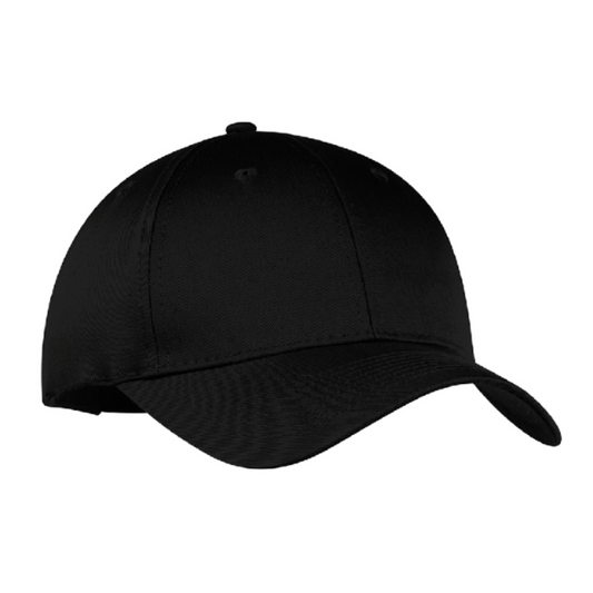 Six Panel Cap - Black