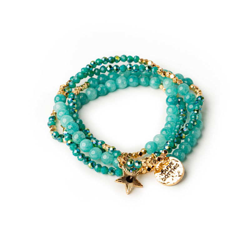 Soul Stacks Terra Stone Wrap Bracelet & Necklace