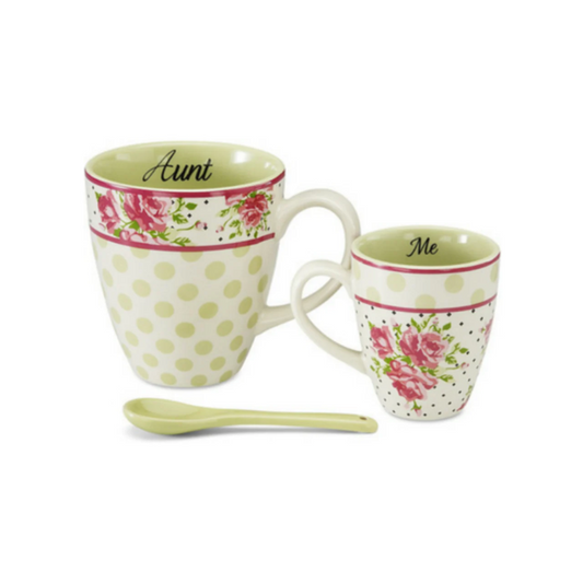 Pavilion Aunt & Me 3pc Cup Set