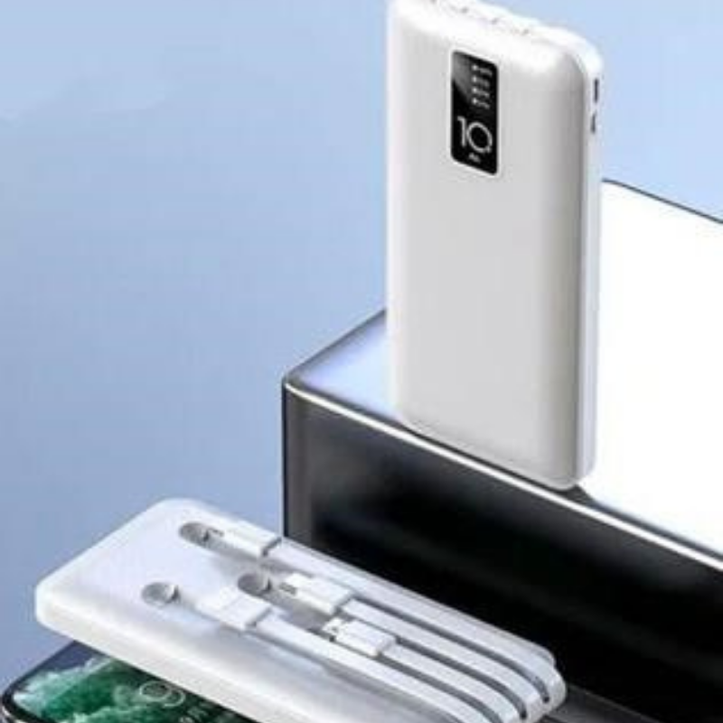 10,000MAH 4 in 1 Fast Charger Power Bank