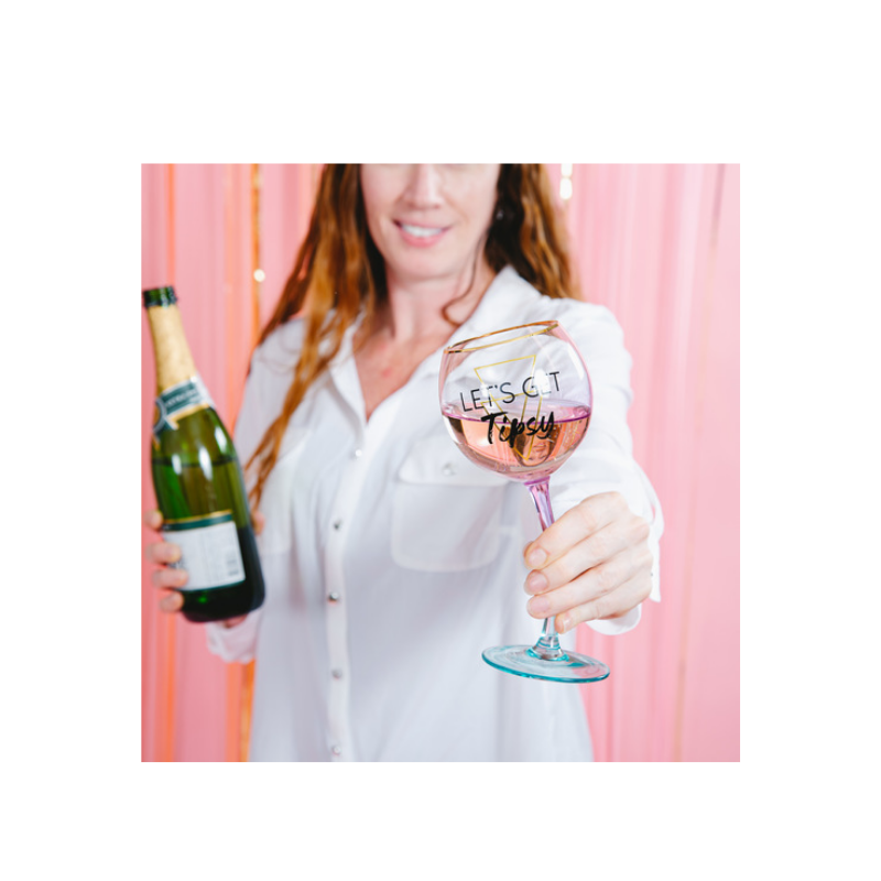 Pavilion 11oz Tipsy Stemmed Wine Glass