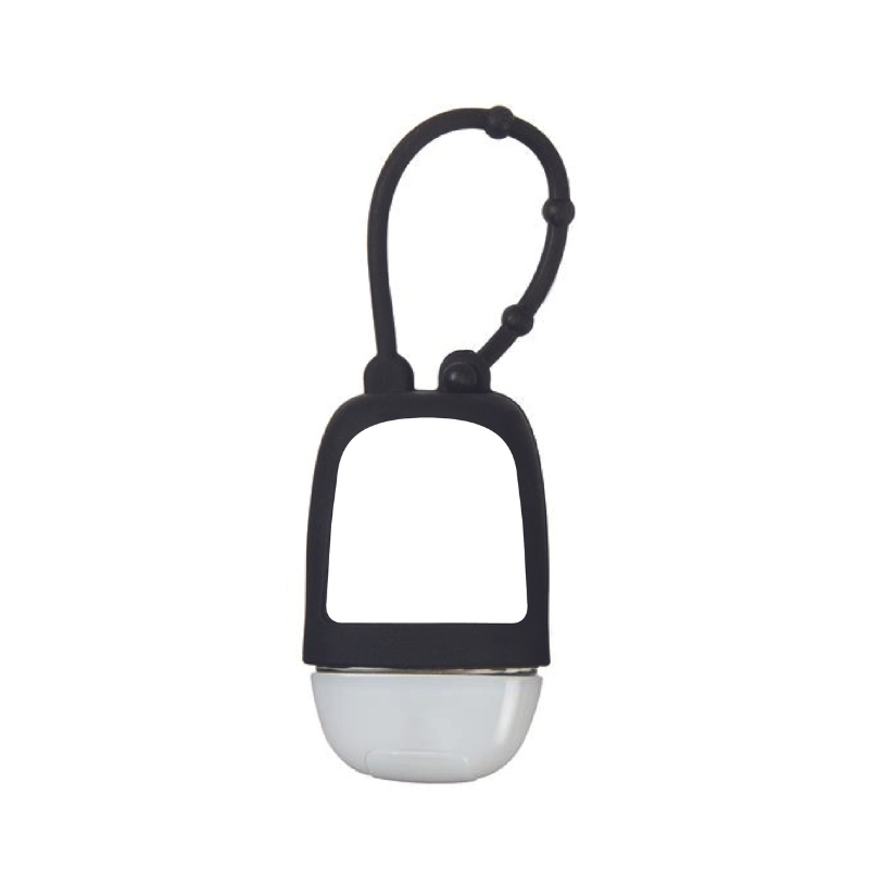 1oz Hand Sanitizer In Silicone Case with Strap