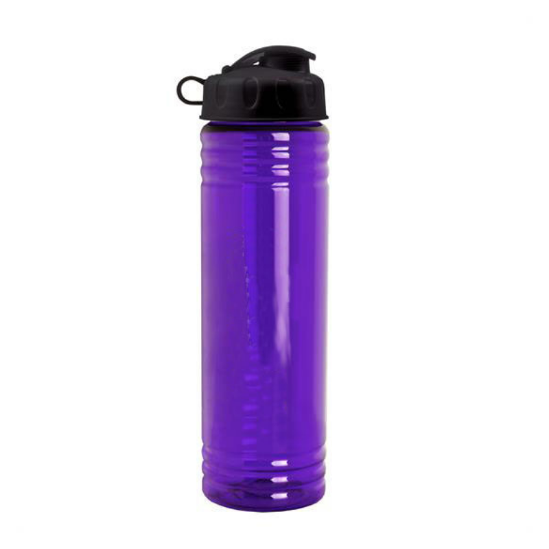 24oz Slim Fit Water Bottle with Flip Lid