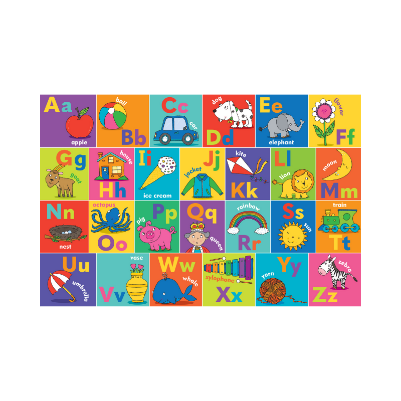 Peter Pauper Alphabet 24 Piece Kids' Floor Puzzle