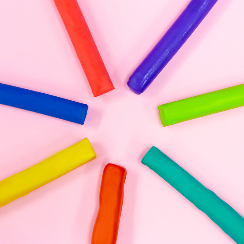 BAZIC 1lb Modeling Clay Sticks (24 Colours/Pack)