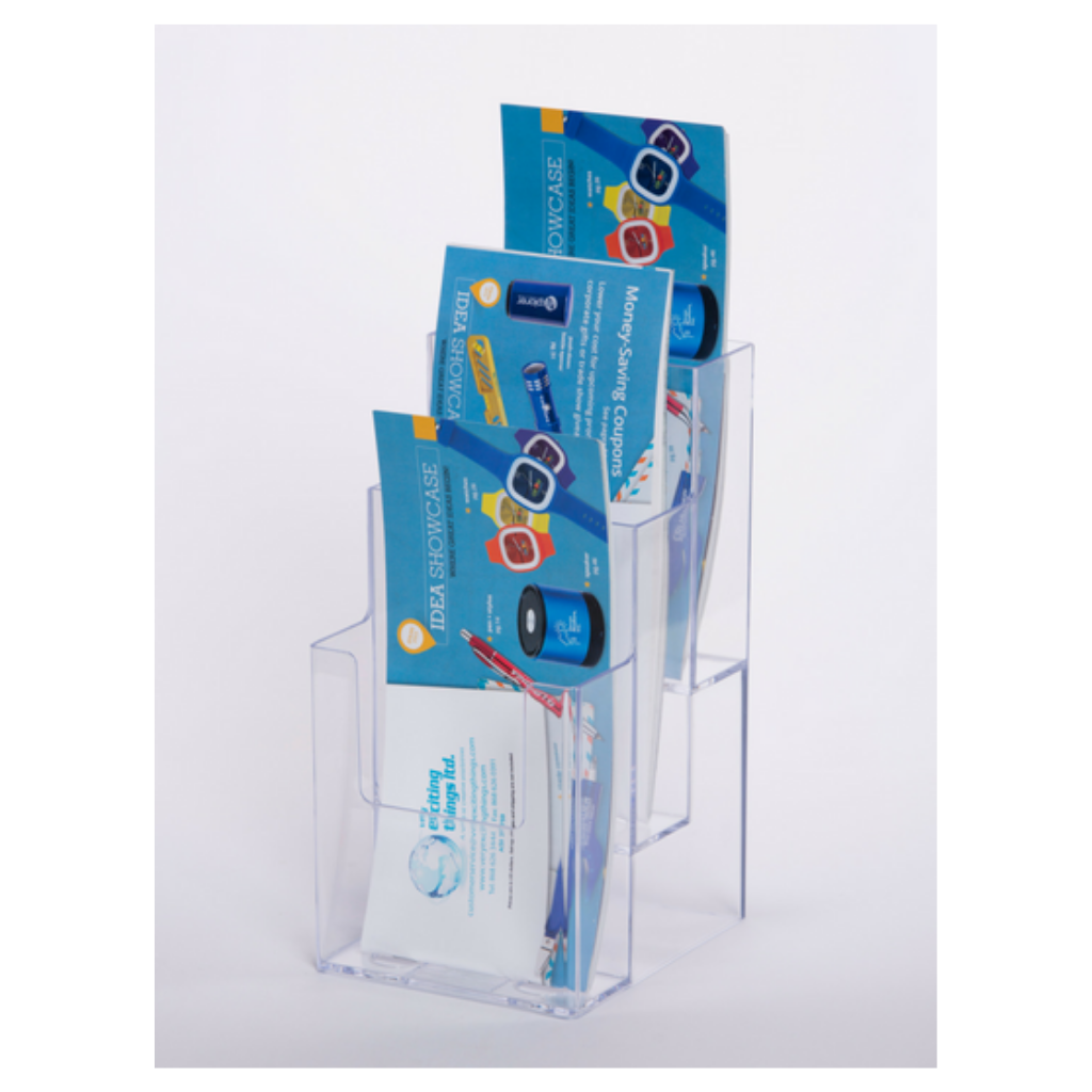 3 Pocket Brochure Holder