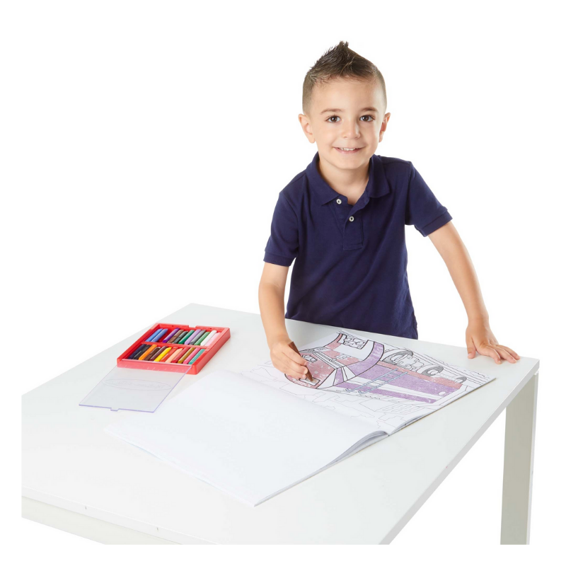 Melissa & Doug - Jumbo Coloring Pad - Vehicles