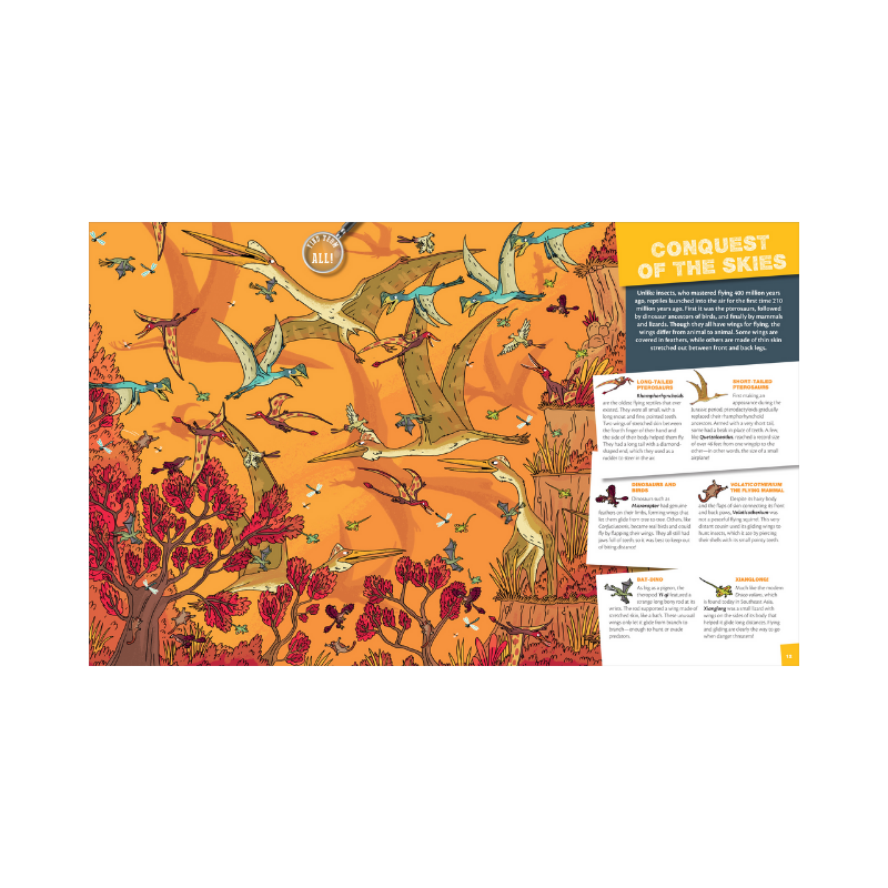 Peter Pauper Seek and Find Dinosaurs Book
