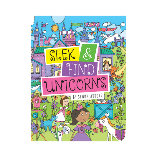 Peter Pauper Seek and Find Unicorns Book