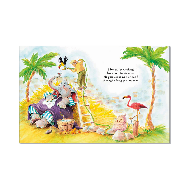 Peter Pauper The Zoo is Closed Today Storybook