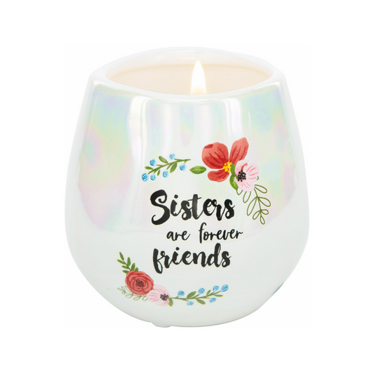 Pavilion 8oz Soy Candle - Sisters Are Forever Friends