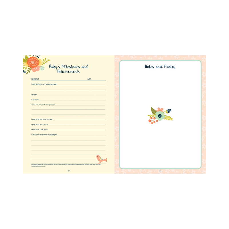 Peter Pauper Baby's Book: The First Five Years