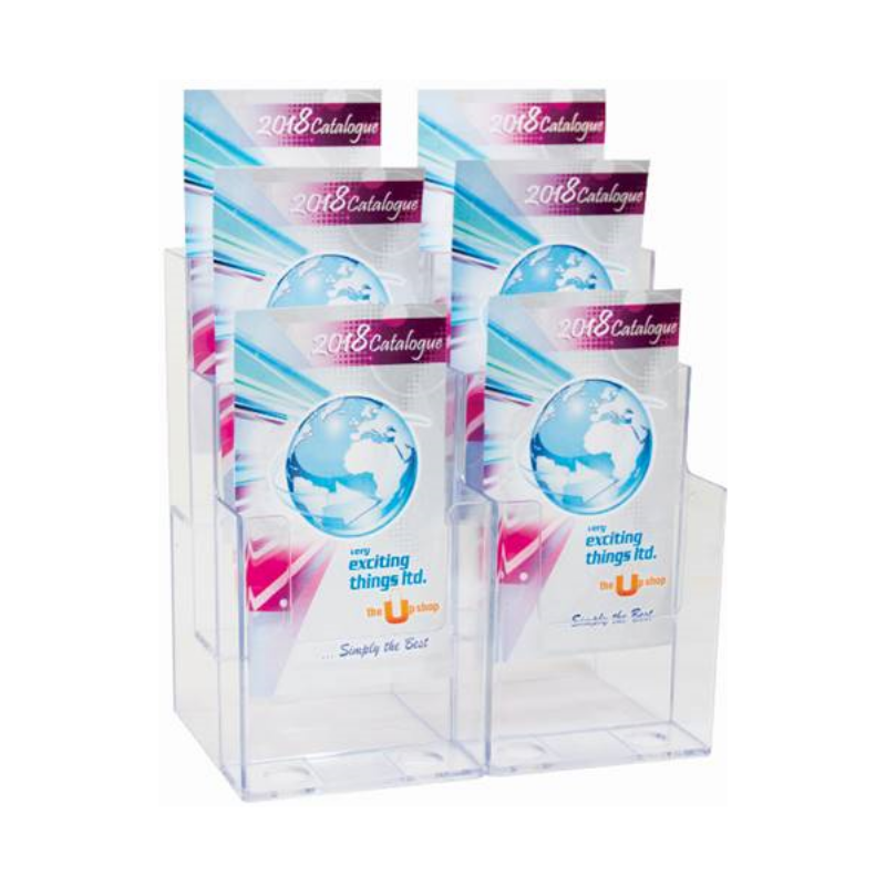 6 Pocket Brochure Holder