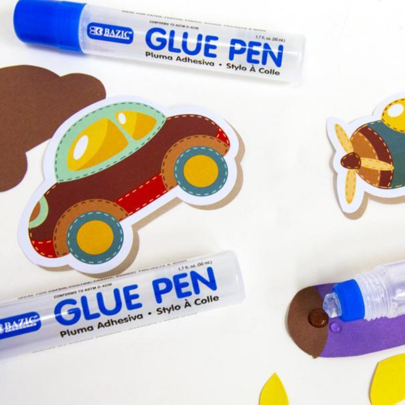BAZIC 1.7oz / 50ml Glue Pen (2/Pack)