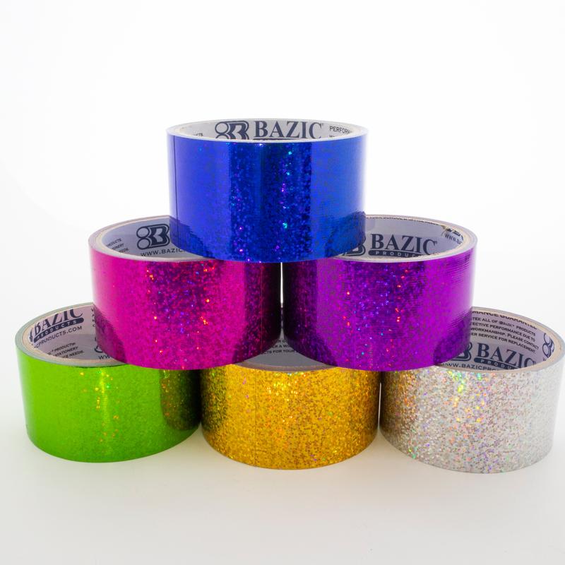 BAZIC 1.88" X 5 Yards Holographic Duct Tape